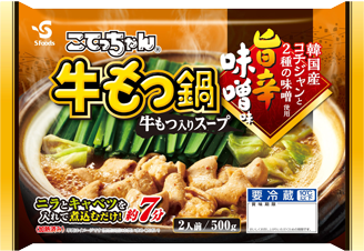 こてっちゃん 牛もつ鍋 旨辛味噌味